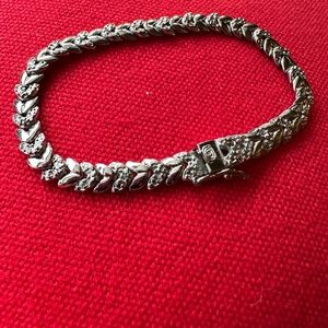 Sterling Silver Tennis Bracelet